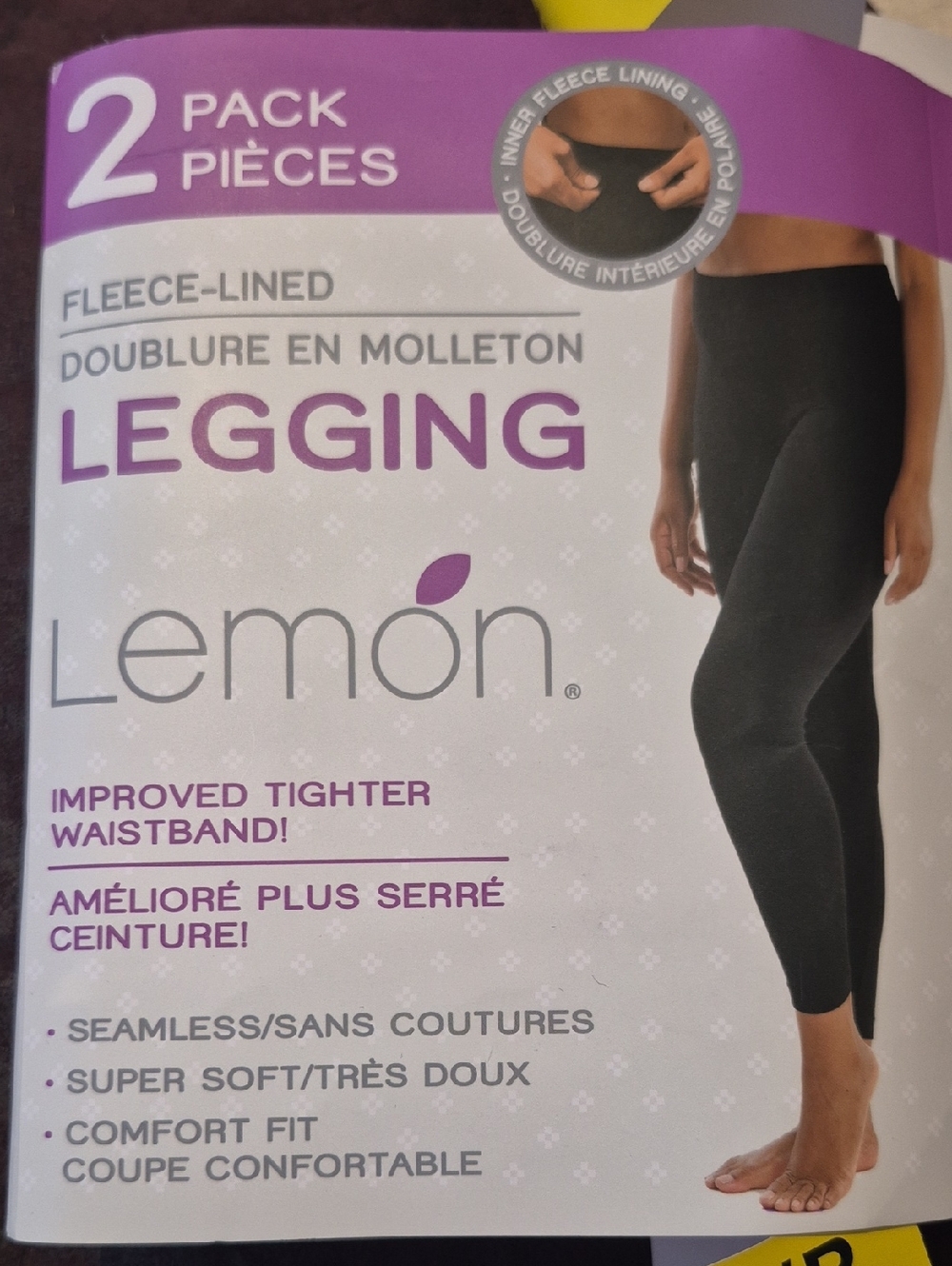 S: 🖤Lemon leggings - 2 Pack